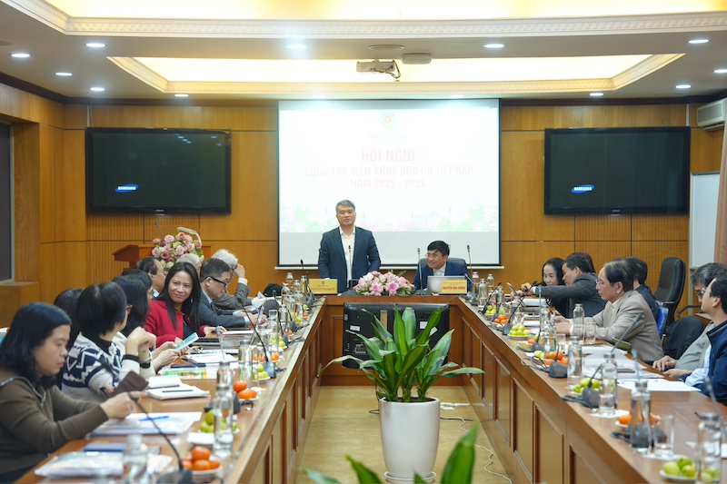 Năm 2026, tham mưu trình Chiến lược hoàn thiện hệ thống pháp luật Việt Nam trong kỷ nguyên mới